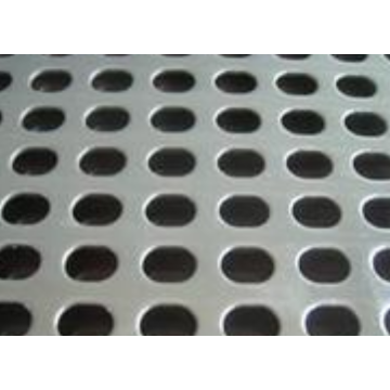 Round hole punched metal mesh